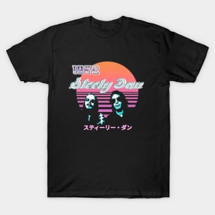 Retro Sunsset Steely Dan 1972 Fanart T-Shirt